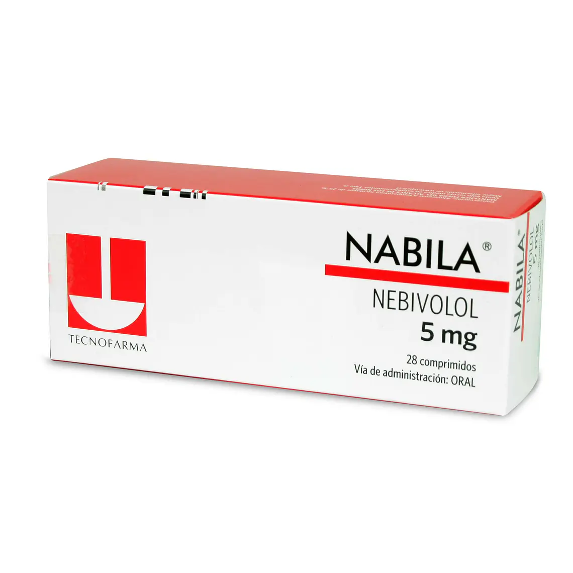 Nabila (B) Nebivolol 5 mg 28 Comprimidos. 1