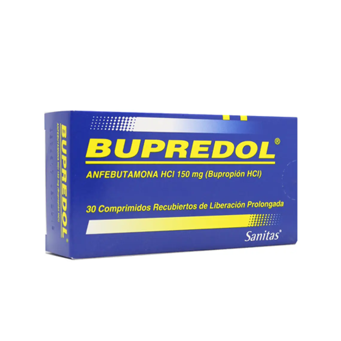 Bupredol Anfebutamona 150 mg 30 Comprimidos. 1
