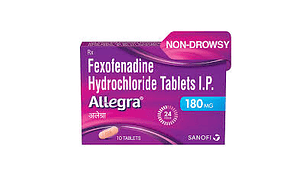 Allegra 180 mg por 30 comprimidos