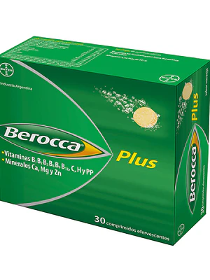 Berocca Plus 30 Comprimidos efervescentes.