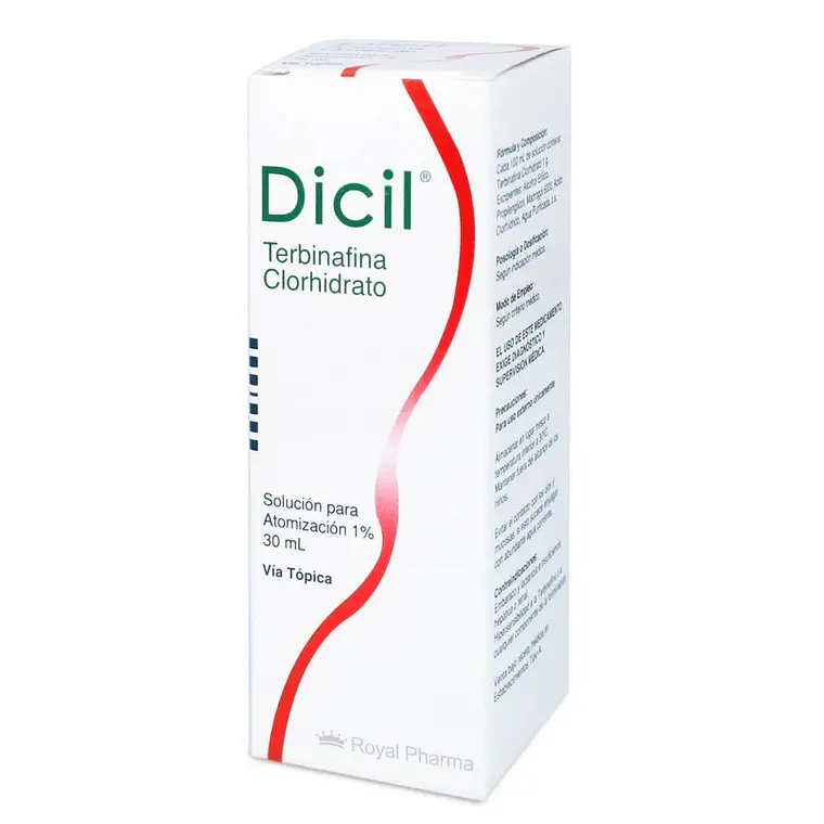 Dicil Terbinafina 1% Solución Spray 30  ml. 1