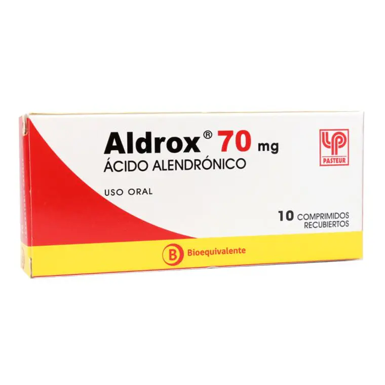 Aldrox (B) Ácido Alendrónico 70 mg 10 Comprimidos. 1