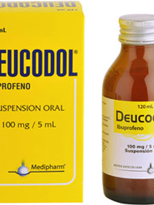 Deucodol 100 mg / 5  ml Jarabe 120  ml.
