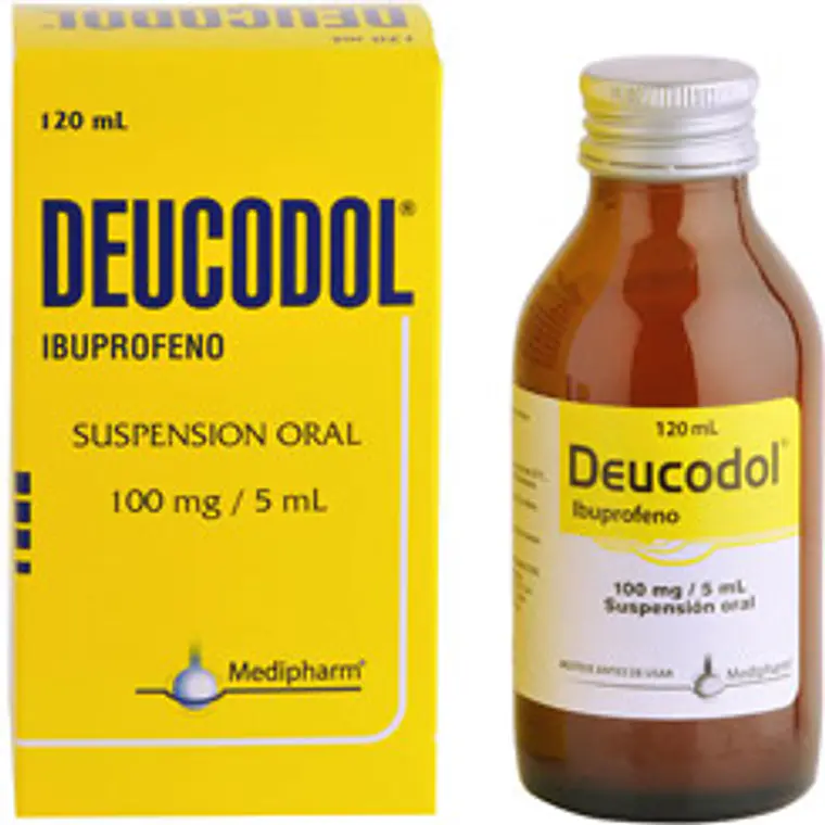 Deucodol 100 mg / 5  ml Jarabe 120  ml. 1