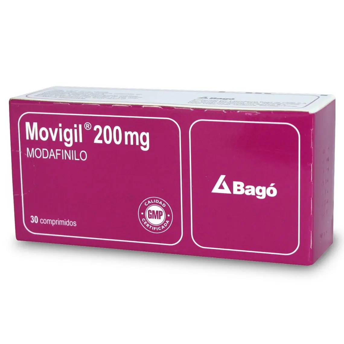 Movigil Modafinilo 200 mg 30 Comprimidos. 1