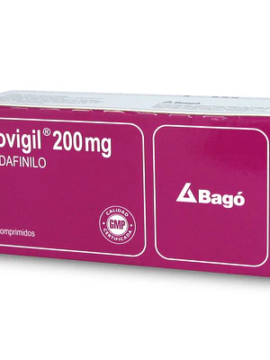 Movigil Modafinilo 200 mg 30 Comprimidos.