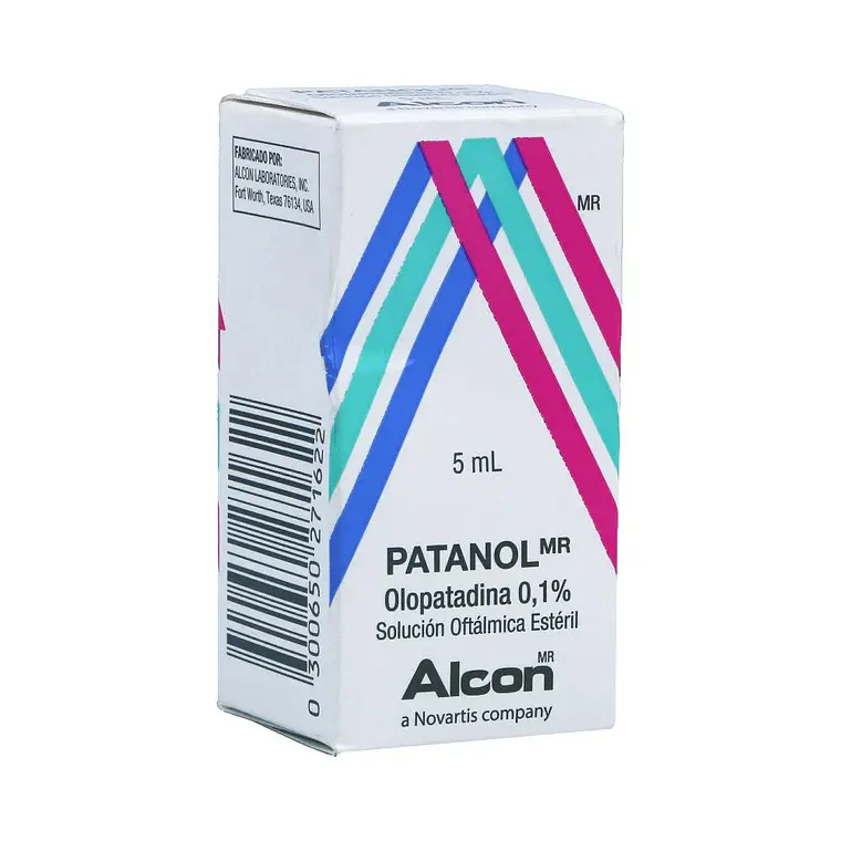 Patanol Olopatadina 0,1 % Solución oftálmica 5 ml. 1
