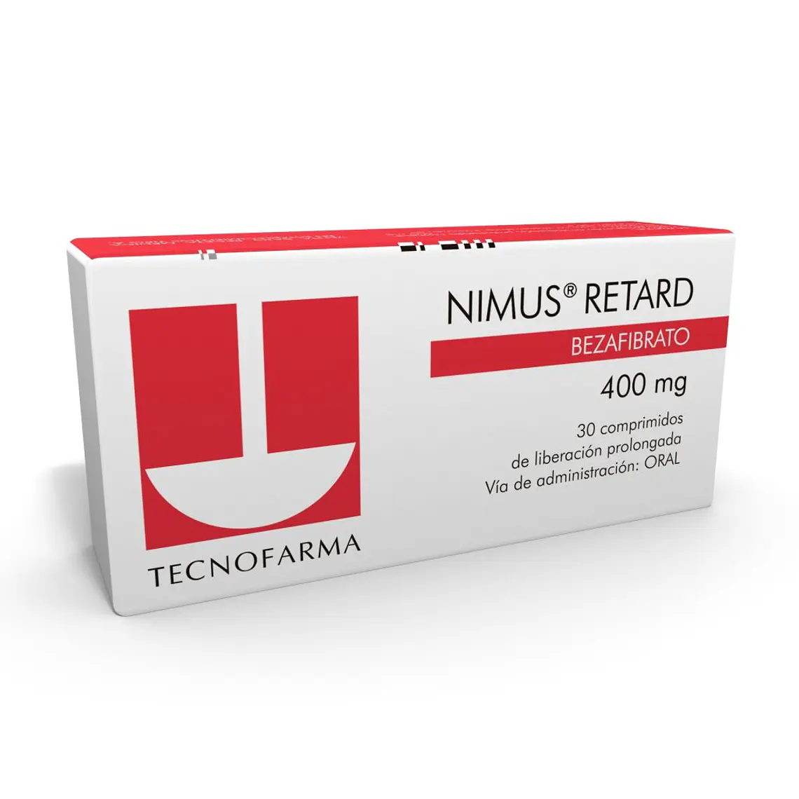 Nimus Retard Bezafibrato 400 mg 30 Comprimidos. 1