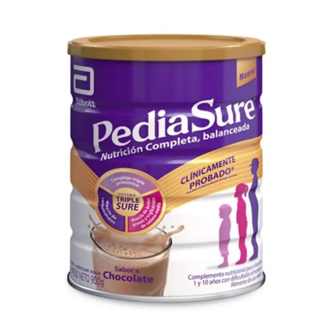 Pediasure Complete chocolate Polvo nutritivo 900 g. 1