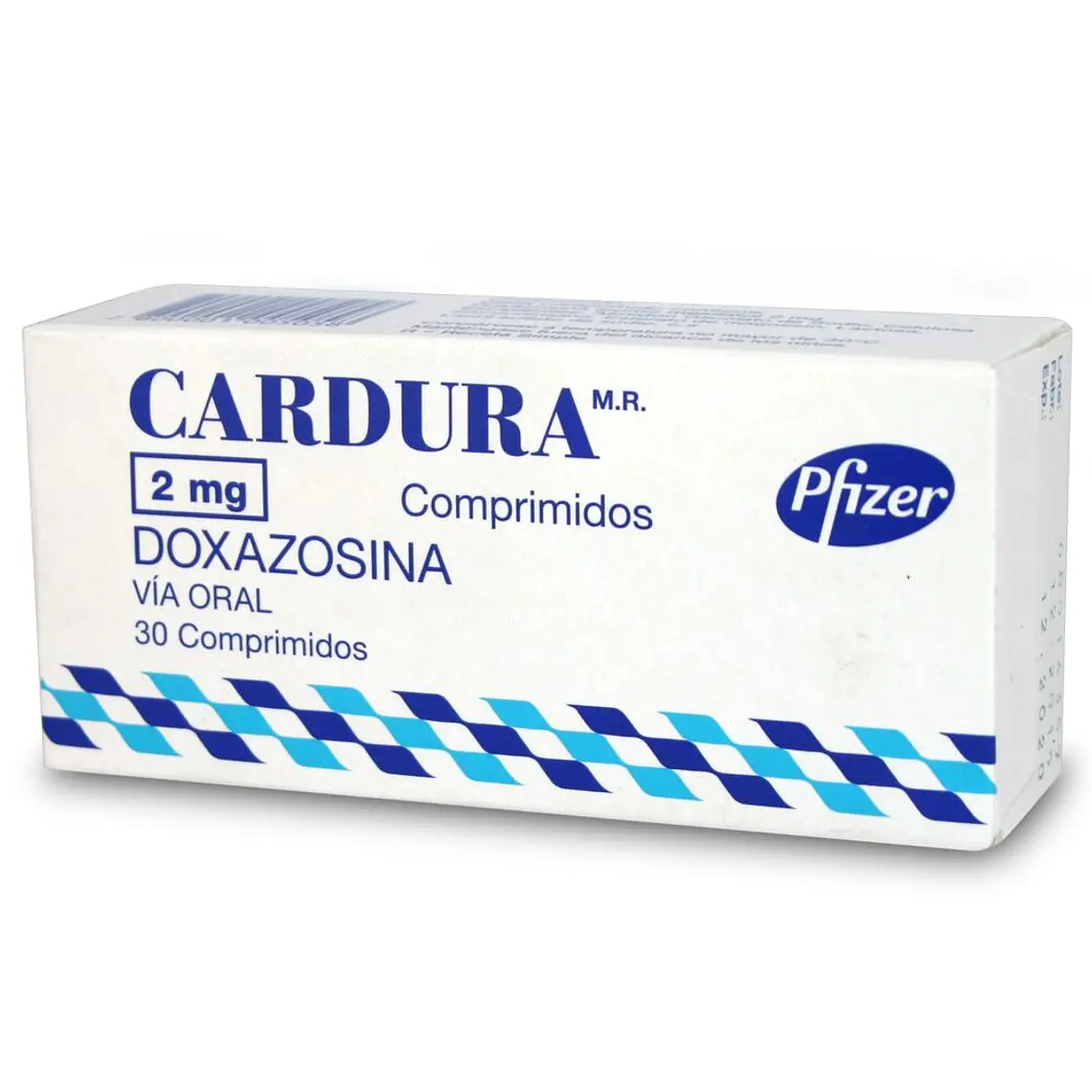 Cardura Doxazosina 2 mg 30 Comprimidos. 1