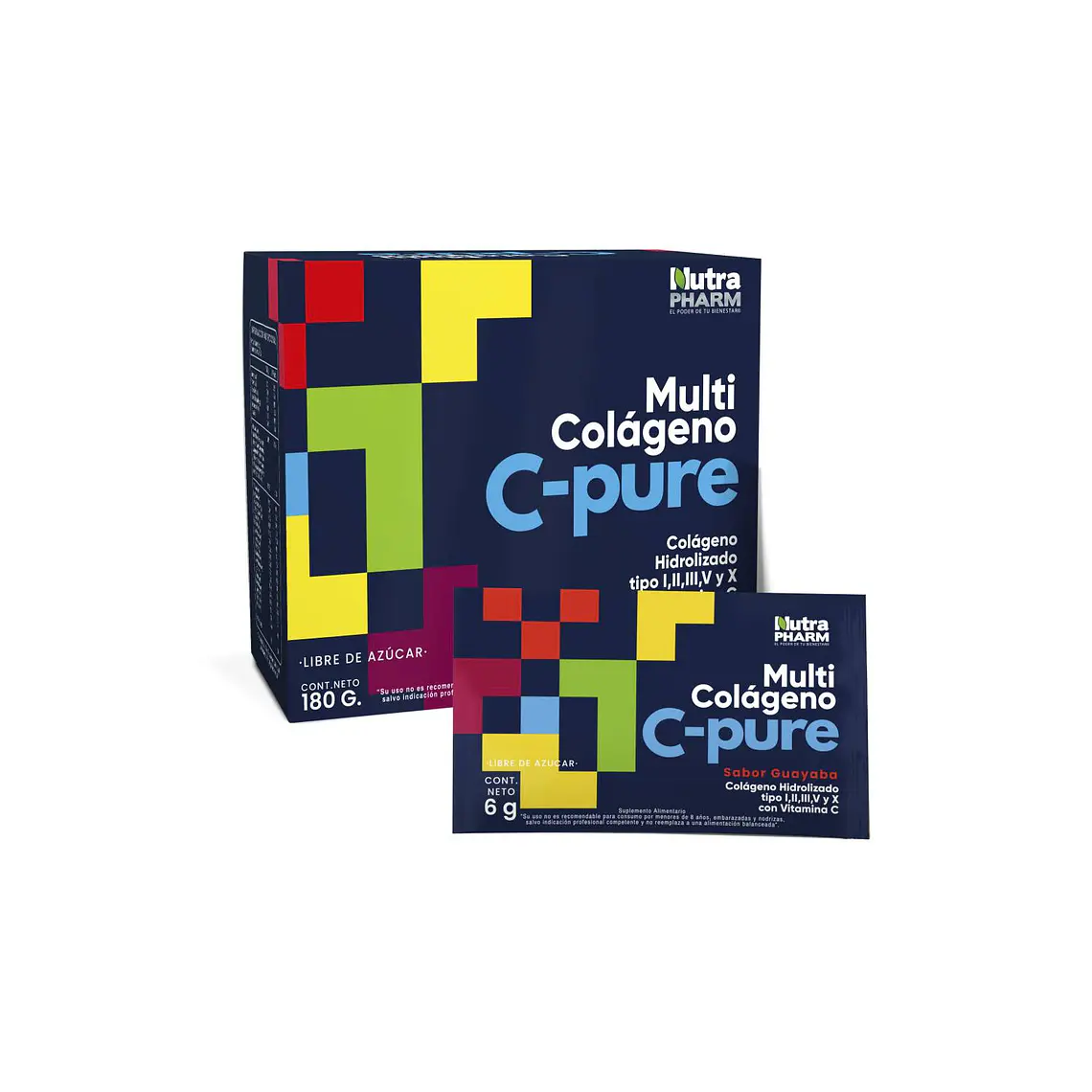 Multicolágeno C-Pure 30 Sachets. Nutrapharm  1