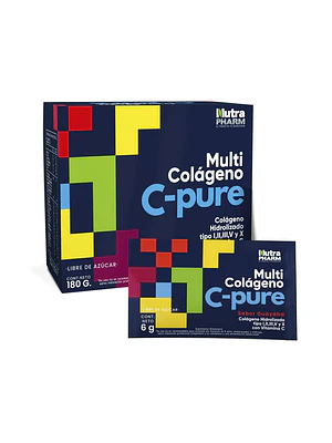 Multicolágeno C-Pure 30 Sachets. Nutrapharm 