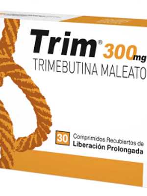 Trim Trimebutina 300 mg 10 Comprimidos.