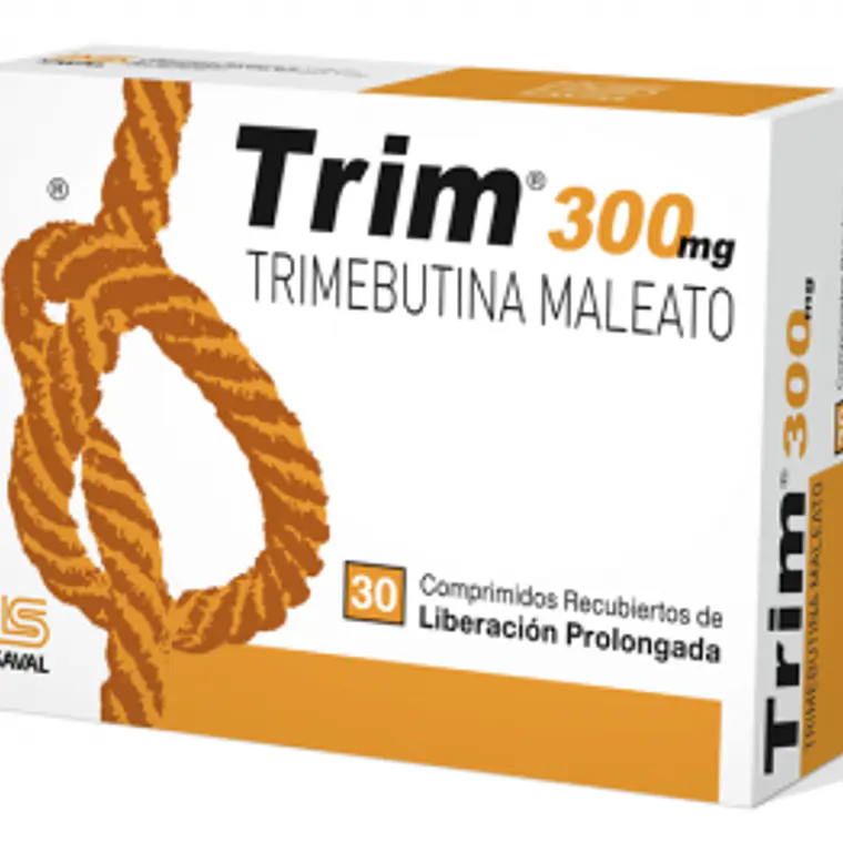 Trim Trimebutina 300 mg 10 Comprimidos. 1