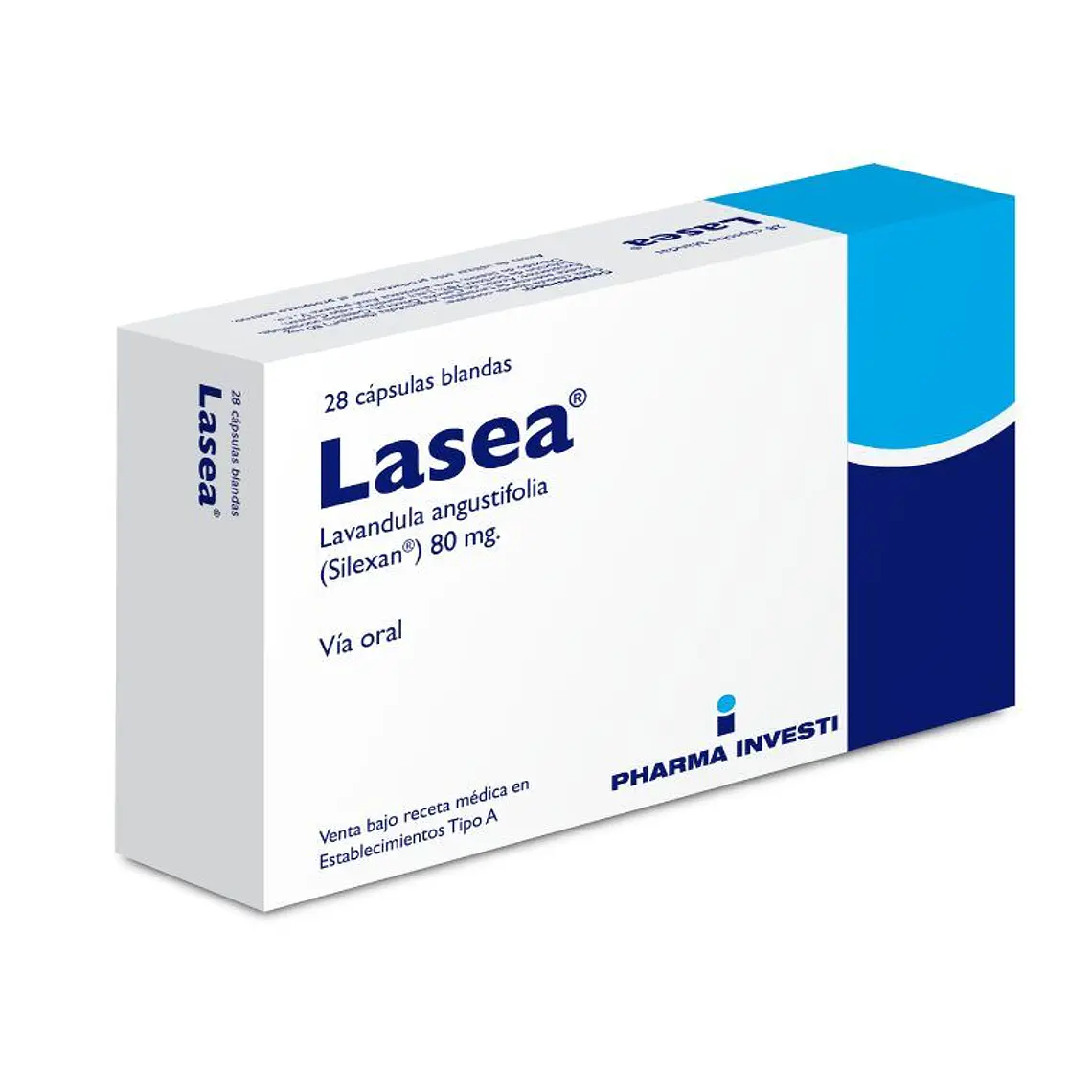Lasea Aceite esencial de lavanda 80 mg 28 Cápsulas blandas. 1
