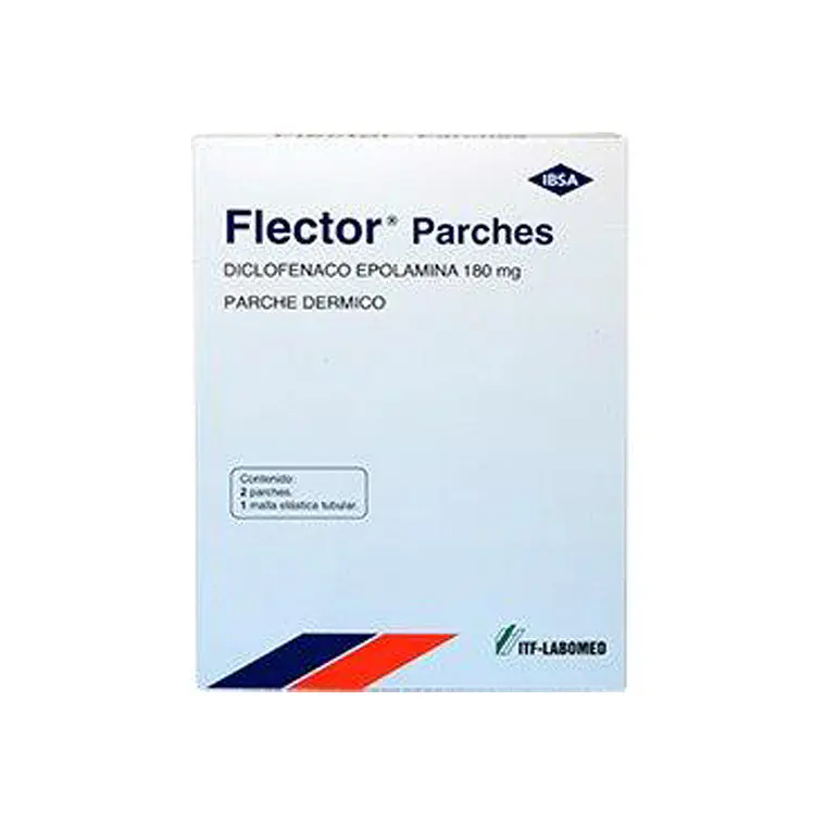 Flector Diclofenaco Epolamina 180 mg 2 Parches. 1