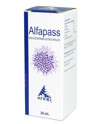 Alfapass Gotas 20 ml. Knop