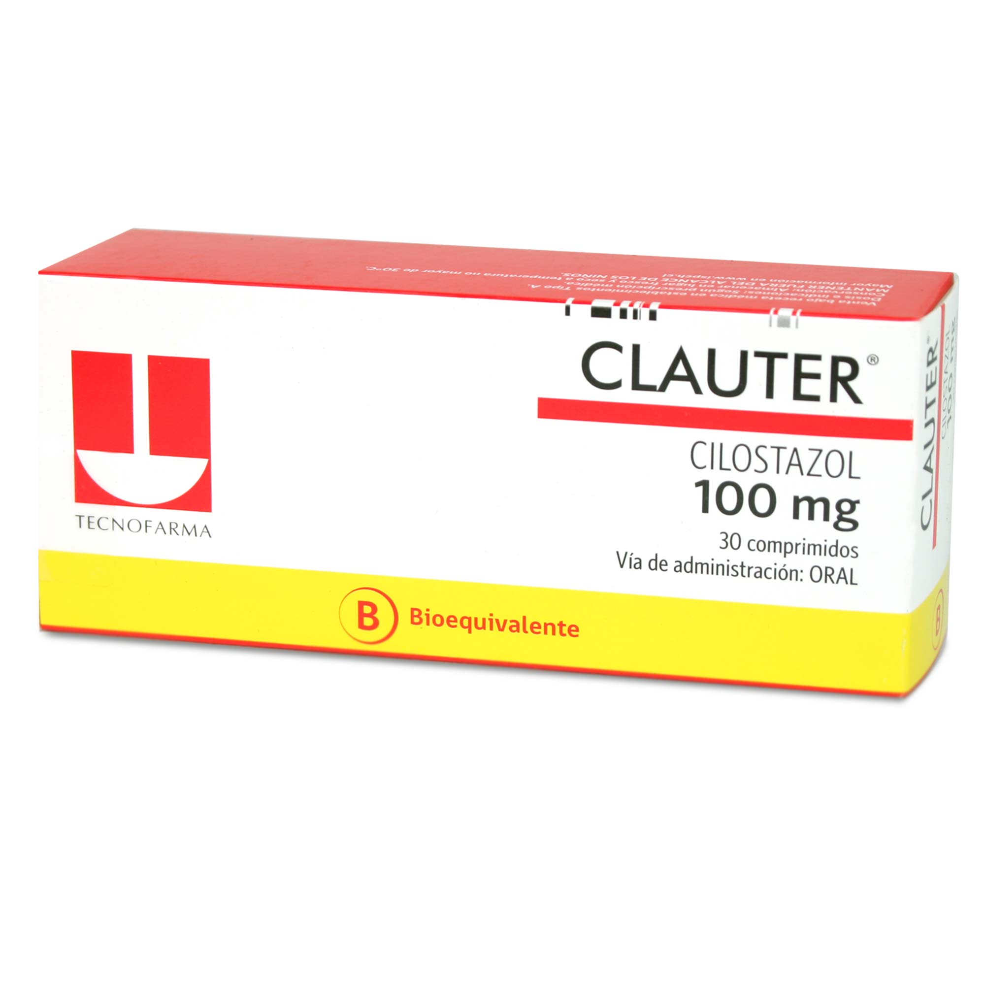 Clauter 100 mg x 30 comprimidos