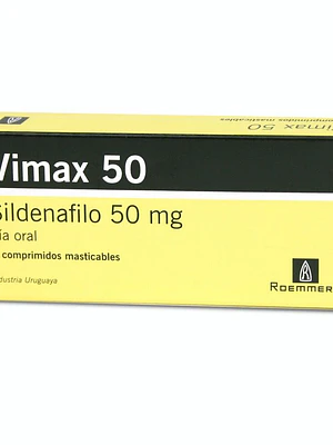Vimax Sildenafilo 50 mg 2 Comprimidos.