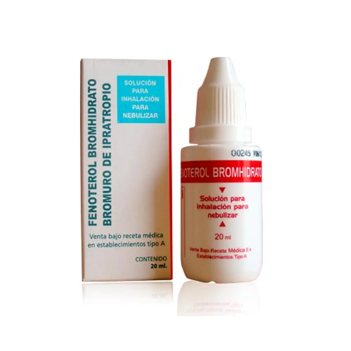 Fenoterol Bromhidrato Bromuro de Ipratropio  20  ml 1