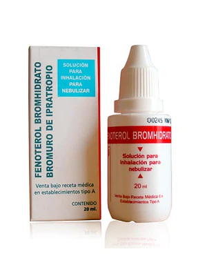 Fenoterol Bromhidrato Bromuro de Ipratropio  20  ml