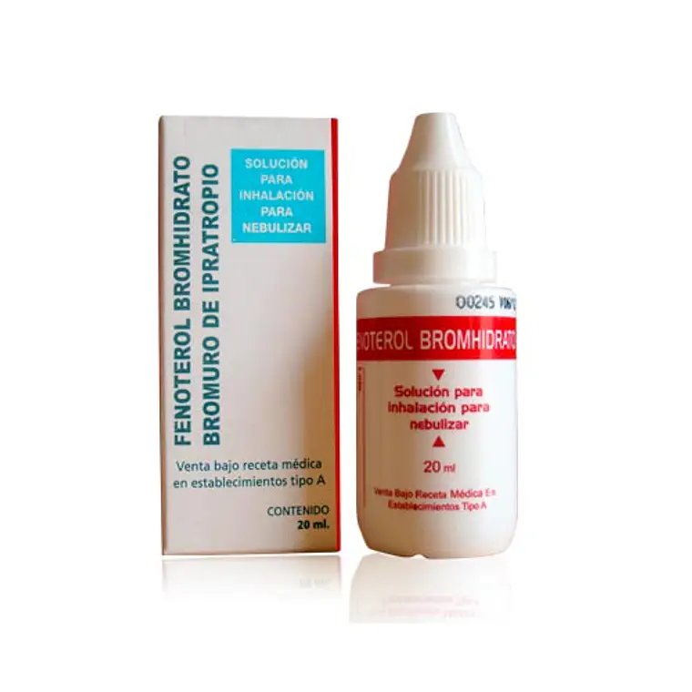 Fenoterol Bromhidrato Bromuro de Ipratropio  20  ml 1
