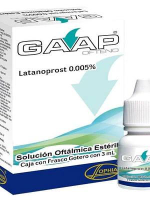 GAAP Latanoprost 0,005 % Solución oftálmica 3 ml.