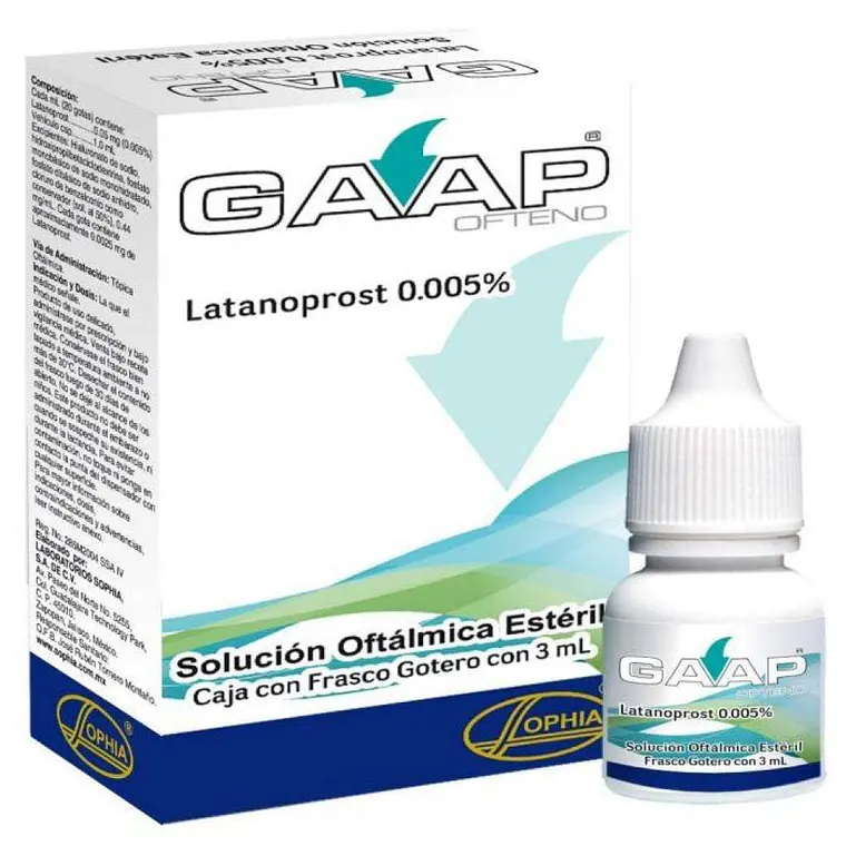 GAAP Latanoprost 0,005 % Solución oftálmica 3 ml. 1