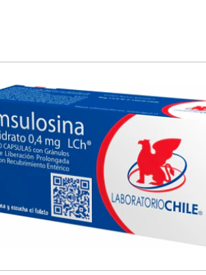 Tamsulosina 0,4 mg 30 Cápsulas de liberación prolongada.