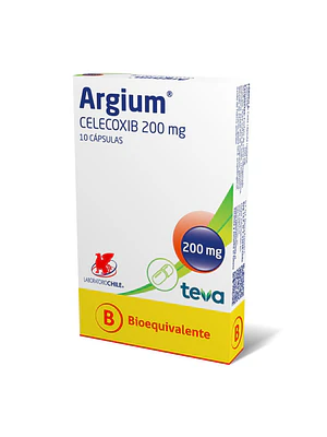 Argium (B) Celecoxib 200 mg 10 Cápsulas.