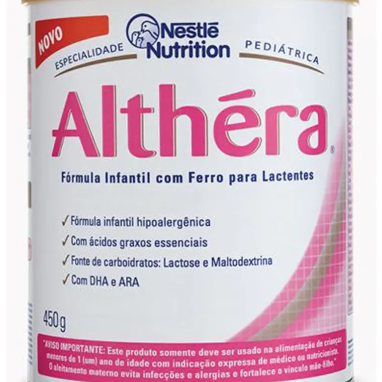 Althera Fórmula infantil con fierro para lactantes Polvo 450 g. 1