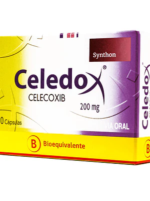 Celedox (B) Celecoxib 200 mg  30 Cápsulas.