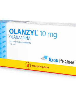 Olanzyl (B) Olanzapina 10 mg 28 Comprimidos recubiertos.