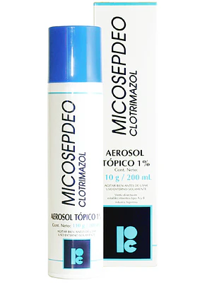 Micosepdeo Clotrimazol  1 % Aerosol tópico  200 ml.