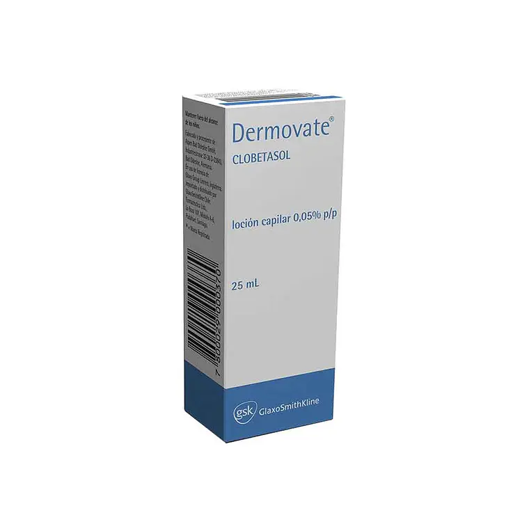 Dermovate Clobetasol 0,5 % Loción Capilar 25 ml. 1