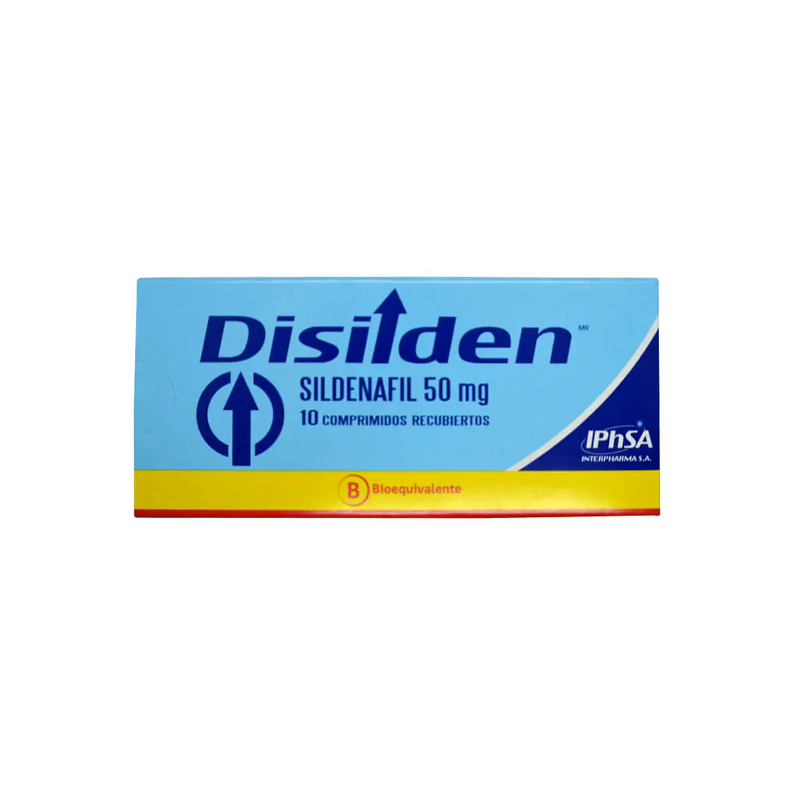 Disilden (B) Sidenafil 50 mg 10 Comprimidos. 1