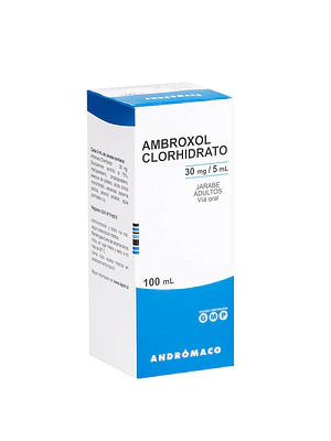 Ambroxol 30 mg / 5 ml Jarabe adultos 100 ml.