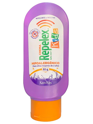Repelex Kids Repelente de insectos 7,5 % Crema 80 g.