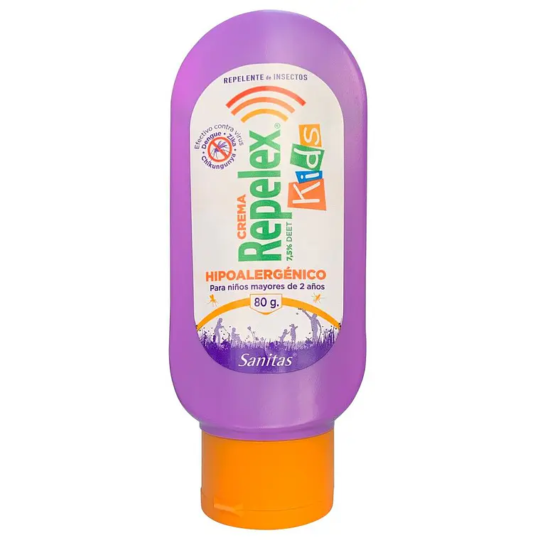 Repelex Kids Repelente de insectos 7,5 % Crema 80 g. 1