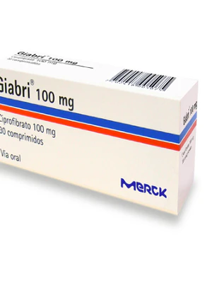 Giabri (B) Ciprofibrato 100 mg 30 Comprimidos.