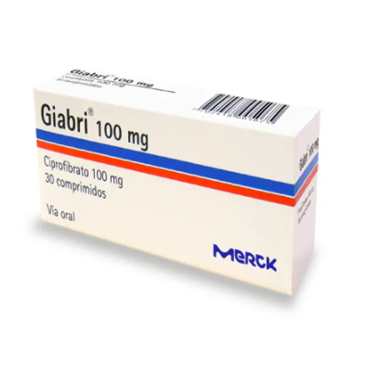Giabri (B) Ciprofibrato 100 mg 30 Comprimidos. 1