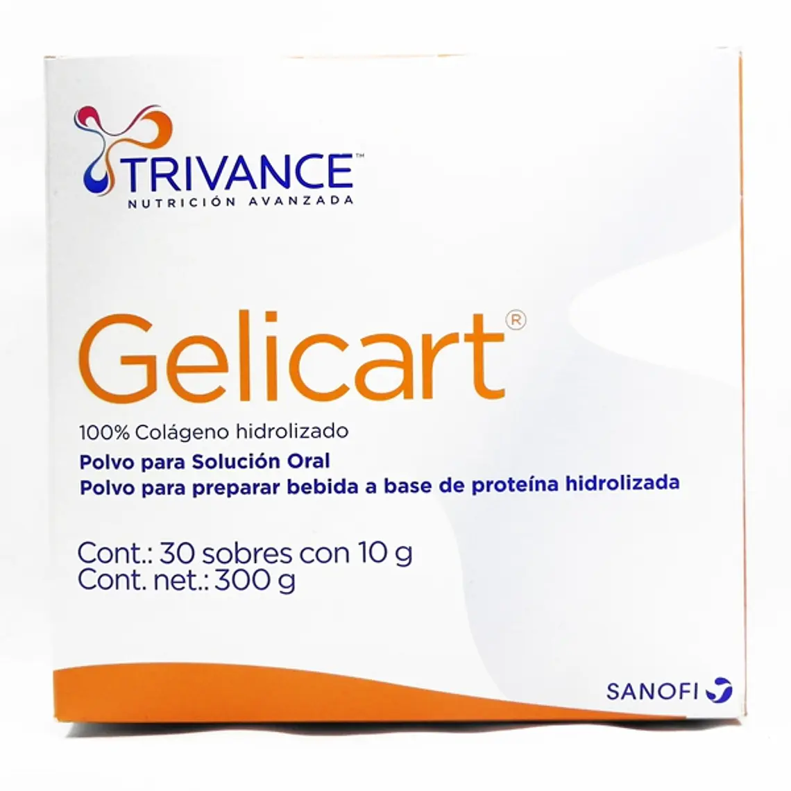 Gelicart Colágeno hidrolizado  30 sobres 10 g. 1