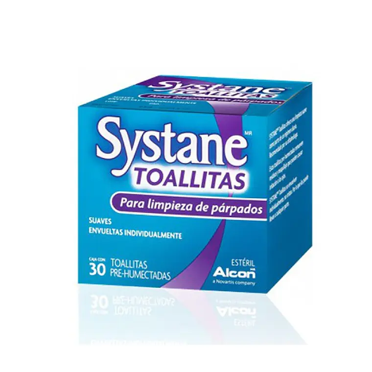 Systane Toallitas para limpieza de párpados 30 Unidades. 1