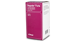 Degraler ForteLevocetirizina Diclorhidrato  5 mg / 5 ml Jarabe 100 ml 