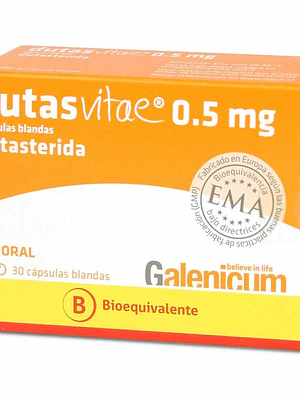 Dutasvitae (B) Dutasterida 0,5 mg 30 Cápsulas blandas.