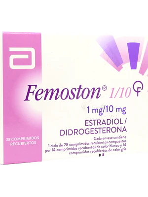 Femoston Estradiol, Didrogesterona 1/10 28 Comprimidos.