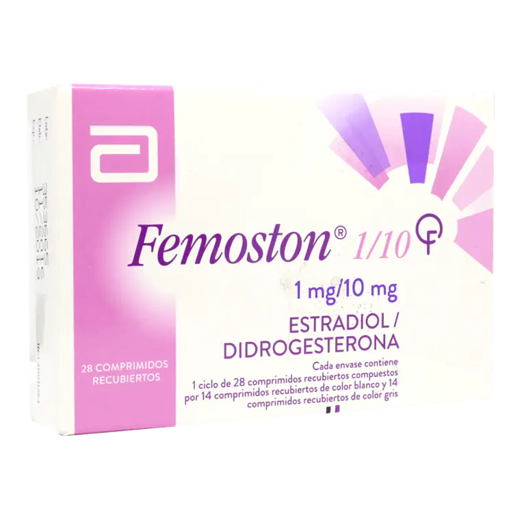 Femoston Estradiol, Didrogesterona 1/10 28 Comprimidos. 1