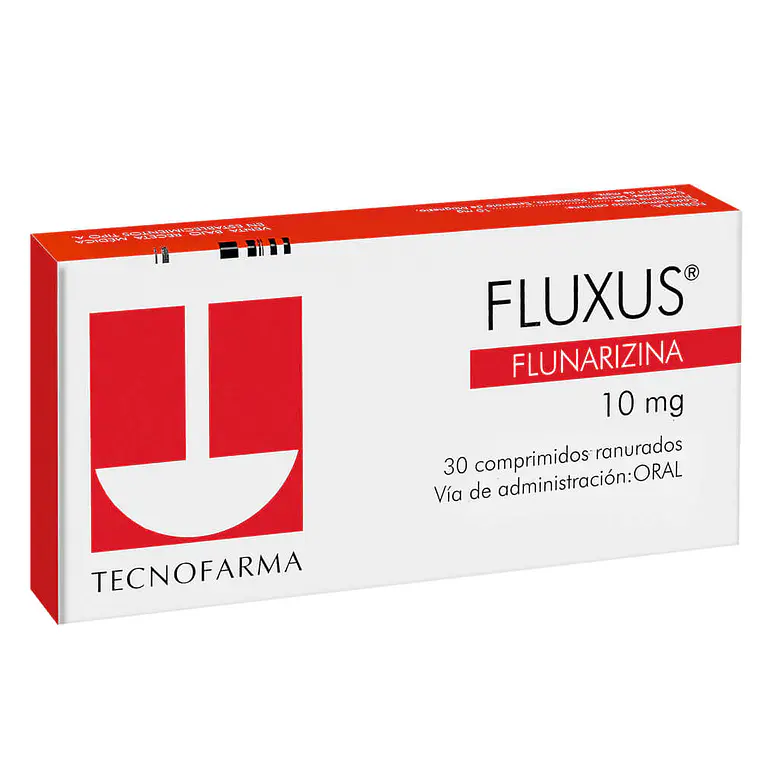 Fluxus Flunarizina 10 mg 30 Comprimidos. 1