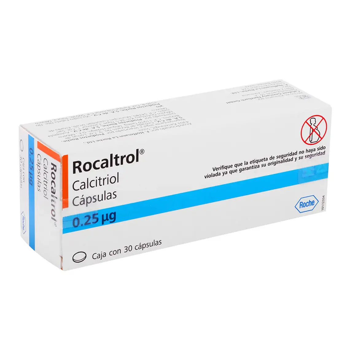 Rocaltrol Calcitriol 0,25 mg 30 Cápsulas. 1