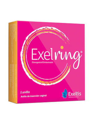Exelring Etonogestrel, Etinilestradiol 1 Anillo vaginal.